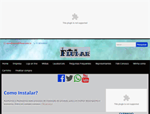 Tablet Screenshot of fluiar.com.br